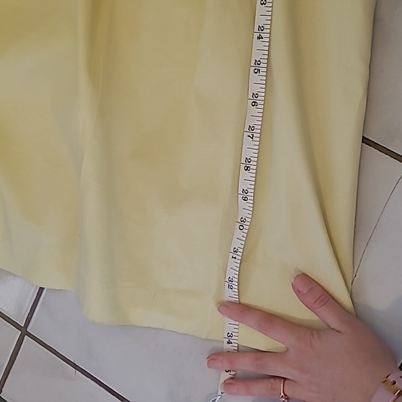 Yellow dress with pockets - Picture 10 of 10